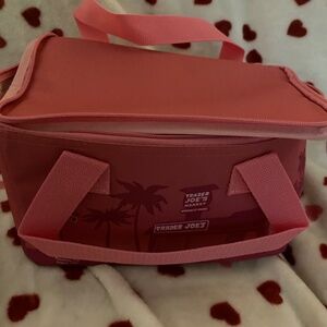 Trader Joe’s pink insulated bags